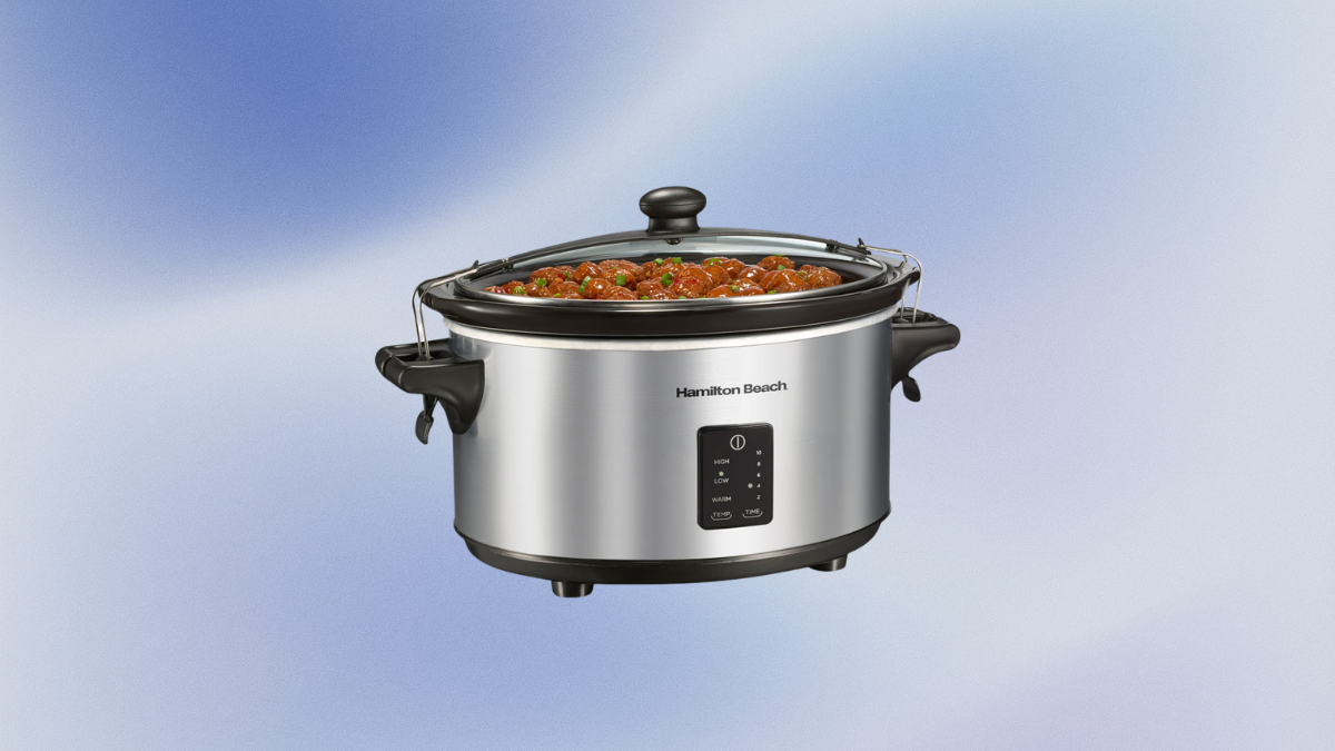 Hamilton Beach Programmable Stay or Go Slow Cooker
