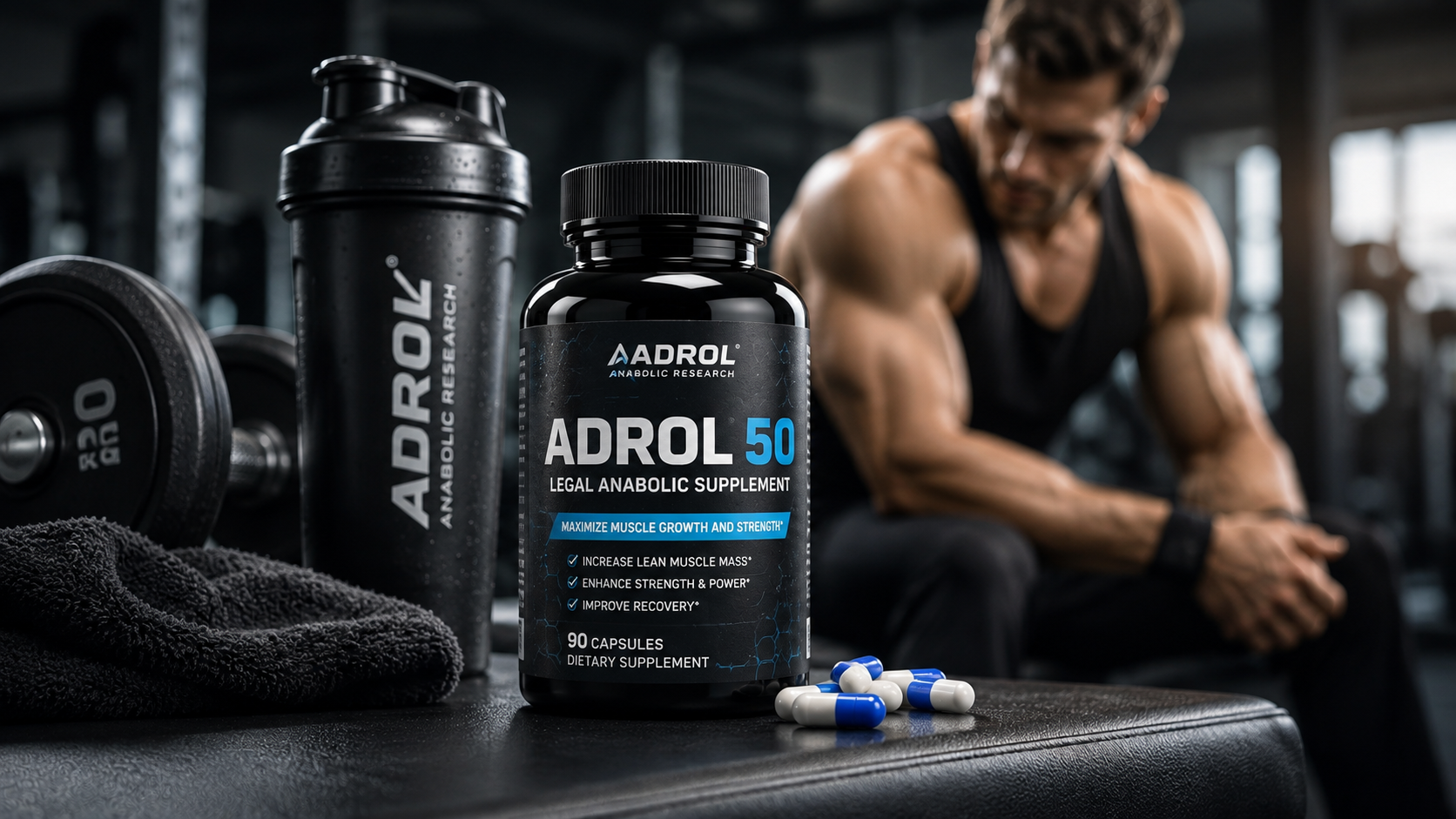 ADROL 50: Legal Anabolic Supplement for Muscle