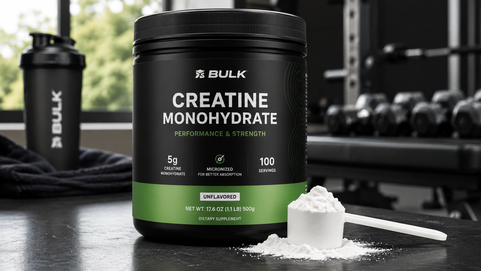 Bulk Creatine Monohydrate: Strength Gains