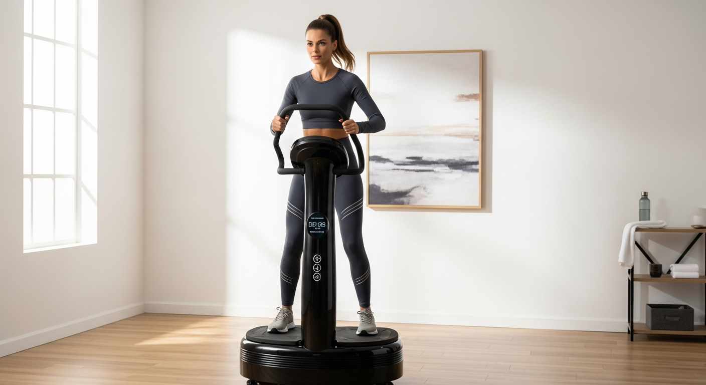 WeightWorld Vibration Plate Exercise Machine compact home fitness equipment for busy professionals
