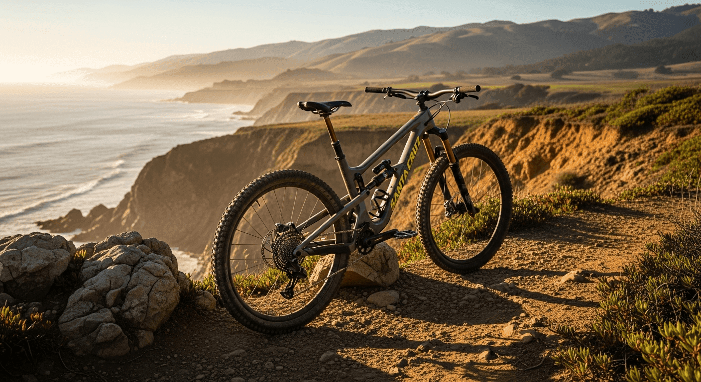 This Thunder Mountain Bikes Santa Cruz 5010 Carbon Trail Bike Combines Speed and Precise Handling